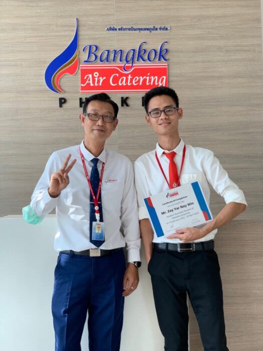Cooperative Education at Bangkok Air Catering Phuket Co., Ltd.