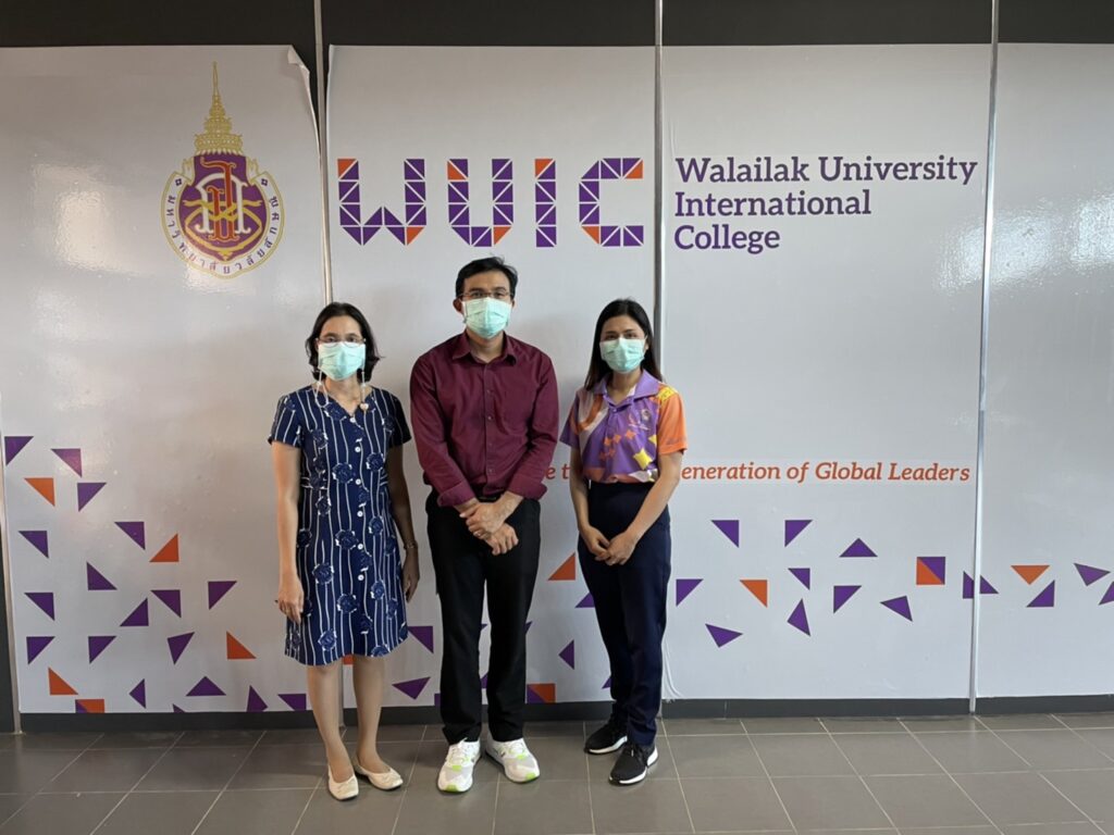 On 27 August 2022, WUIC welcomed Walailak University 5S committee for 2022 inspection. The primary goal of this inspection was to ensure that all Walailak University faculty members and staff adhere to and implement the WU 5S criteria.