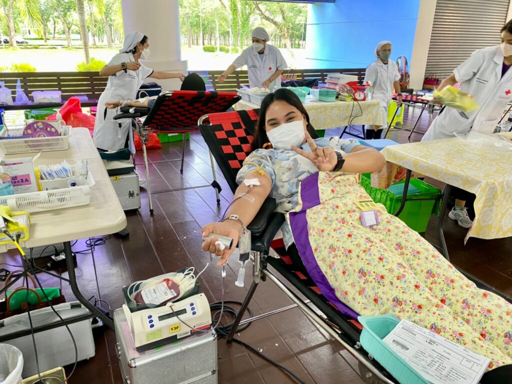 WUIC Donates Blood as Thailand Faces Blood Shortage Crisis