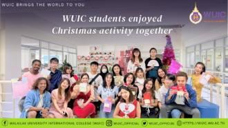 WUIC students enjoyed Christmas activity together