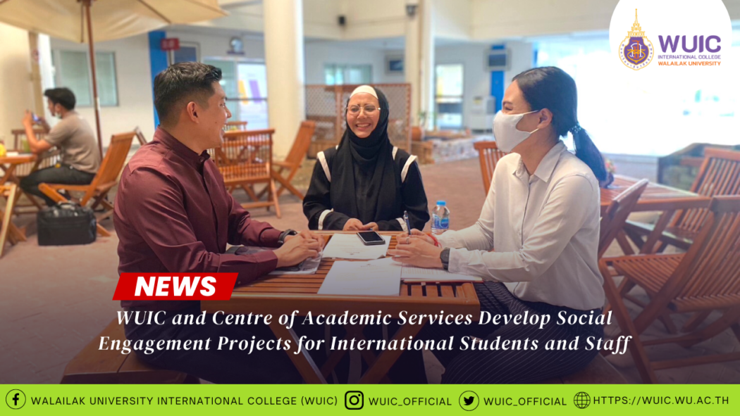 WUIC and Centre of Academic Services Develop Social Engagement Projects for International Students and Staff