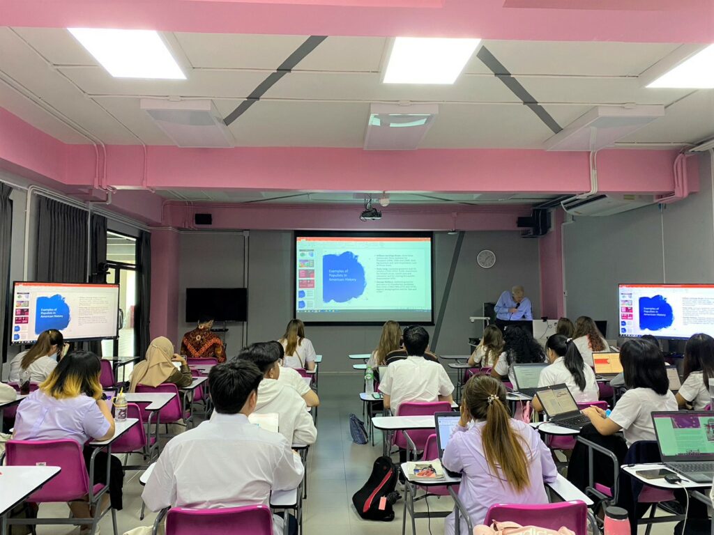Special Lecture on "How populist pressures in the US influences both the discourse and substance of US economic policies" by Dr. Karl G. Trautman