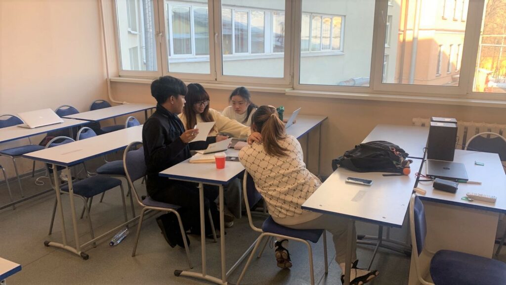 WUIC students joined 1 semester exchange program in NWIM, RANEPA, RUSSIA