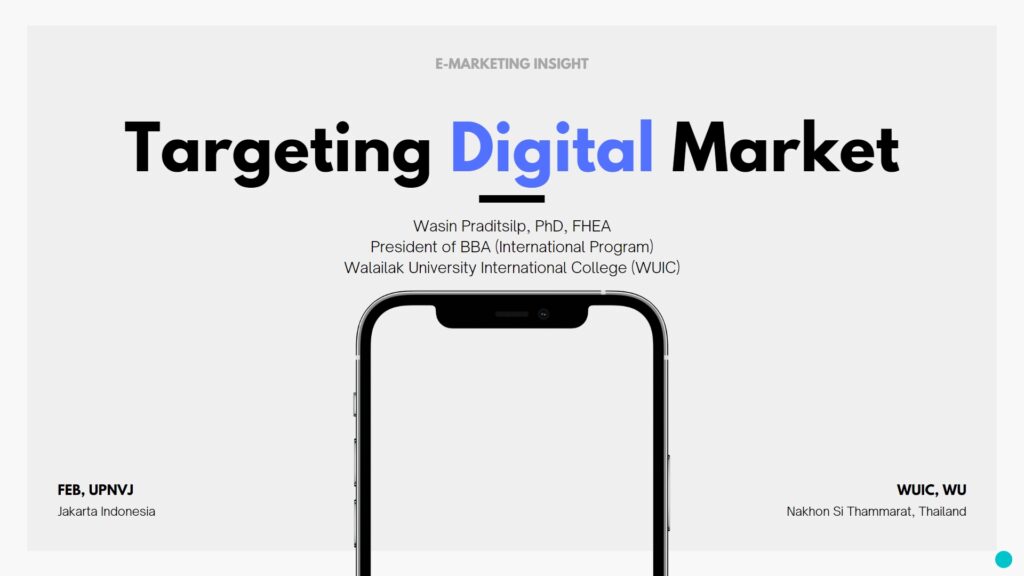 WUIC Co-Hosts First Webinar in E-Marketing Insight with Partner University