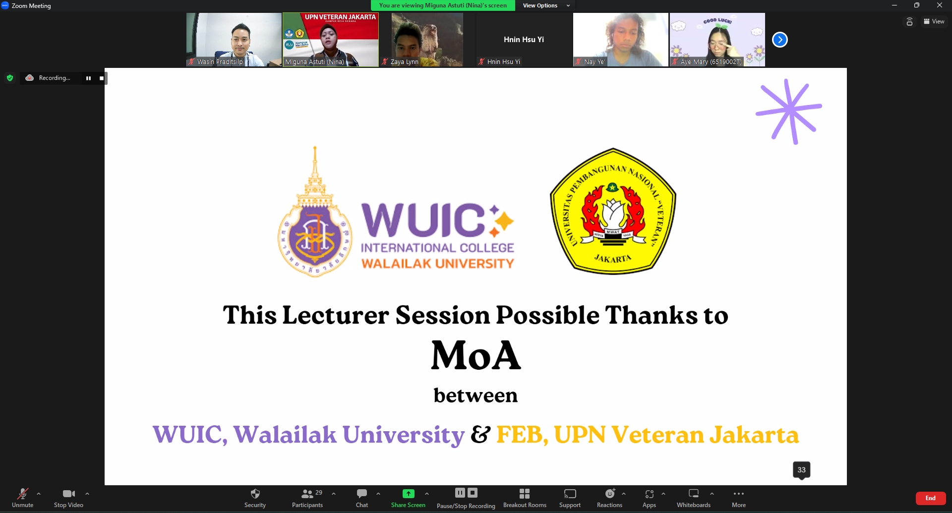 FEB UPNVJ Professor Gives Special Lecture on Indonesian Marketing