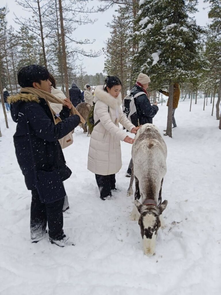WUIC Exchange students in Russia see the Aurora for the first time