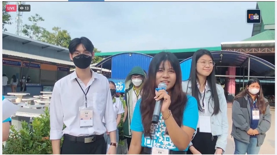 WUIC Students joined Walk'n Talk for Change event, organized by The Student Council of Walailak University