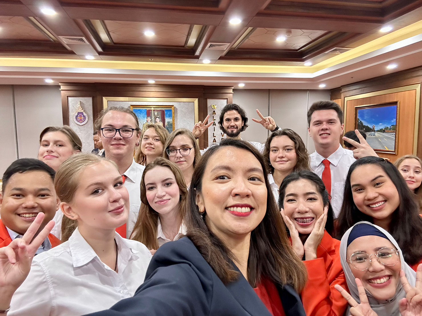 He wished the students all the best in their future endeavors and hoped that they had a safe and pleasant journey back home. The farewell ceremony was a fitting end to a successful exchange program, and the university looks forward to welcoming more international students in the future.