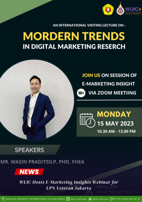 WUIC Hosts E-Marketing Insights Webinar for UPN Veteran Jakarta