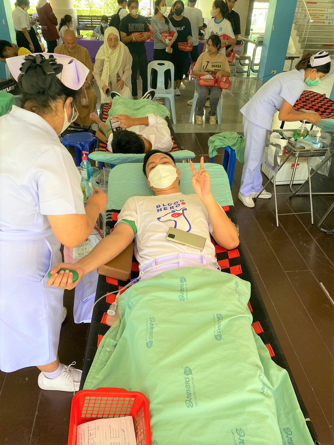 WUIC Celebrates Her Royal Highness Princess Chulabhorn Krom Phra Srisavangavadhana's Auspicious Birthday Anniversary with Blood Donation Drive