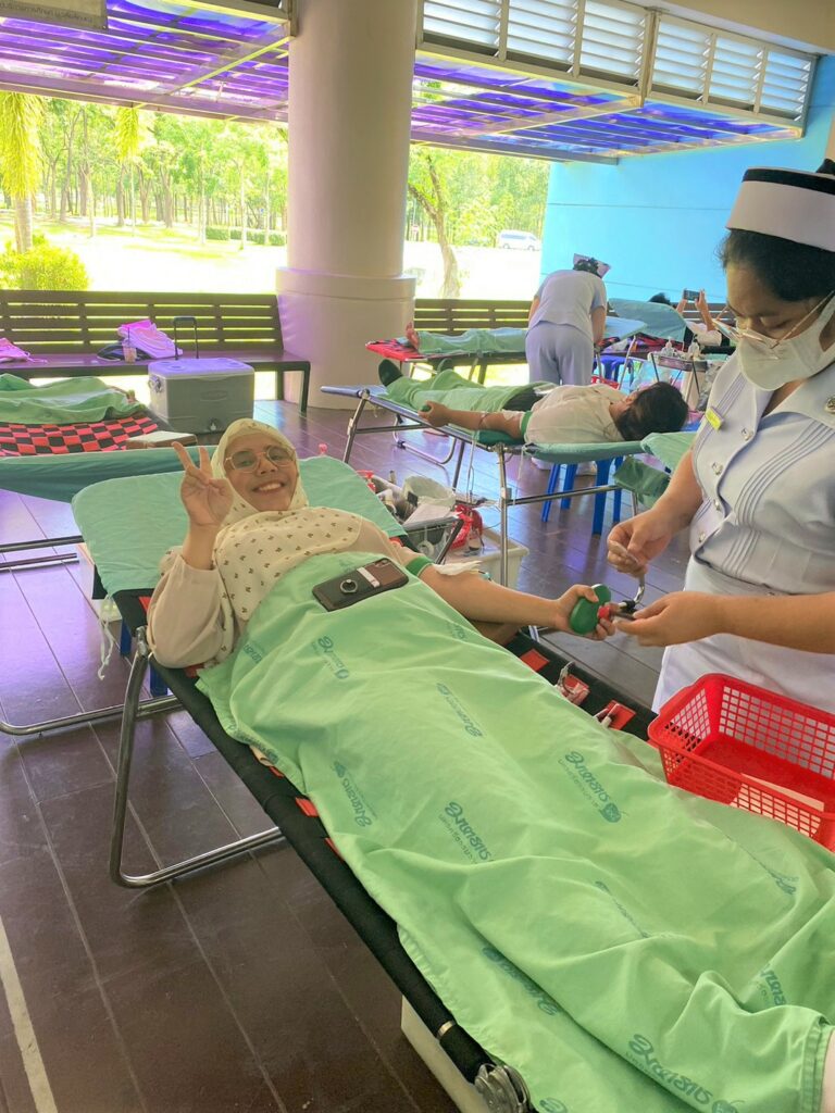 WUIC Celebrates Her Royal Highness Princess Chulabhorn Krom Phra Srisavangavadhana's Auspicious Birthday Anniversary with Blood Donation Drive