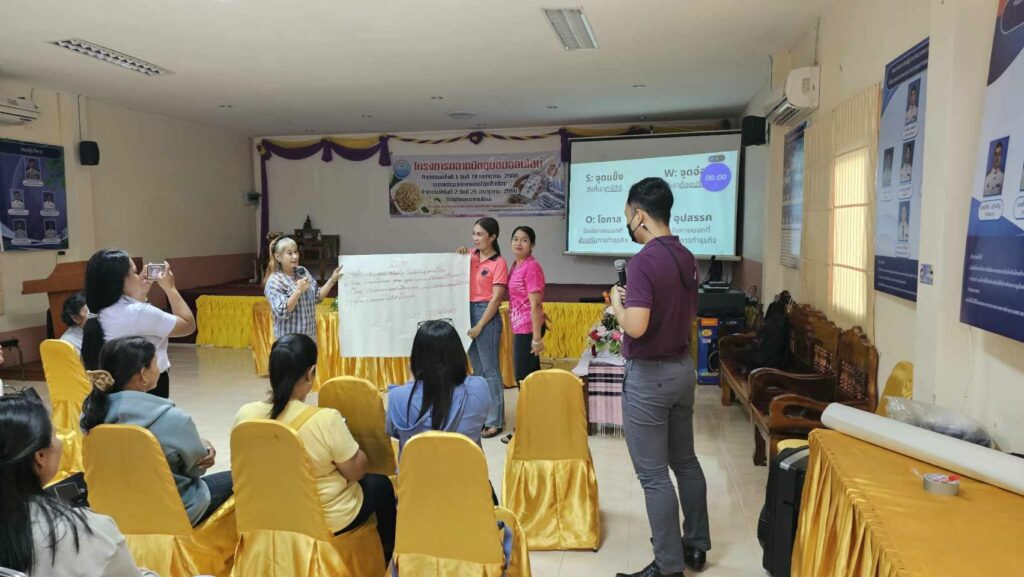 WUIC Lecturer Organises Social Media Marketing for Community Enterprises, Koh Petch Municipal District NST