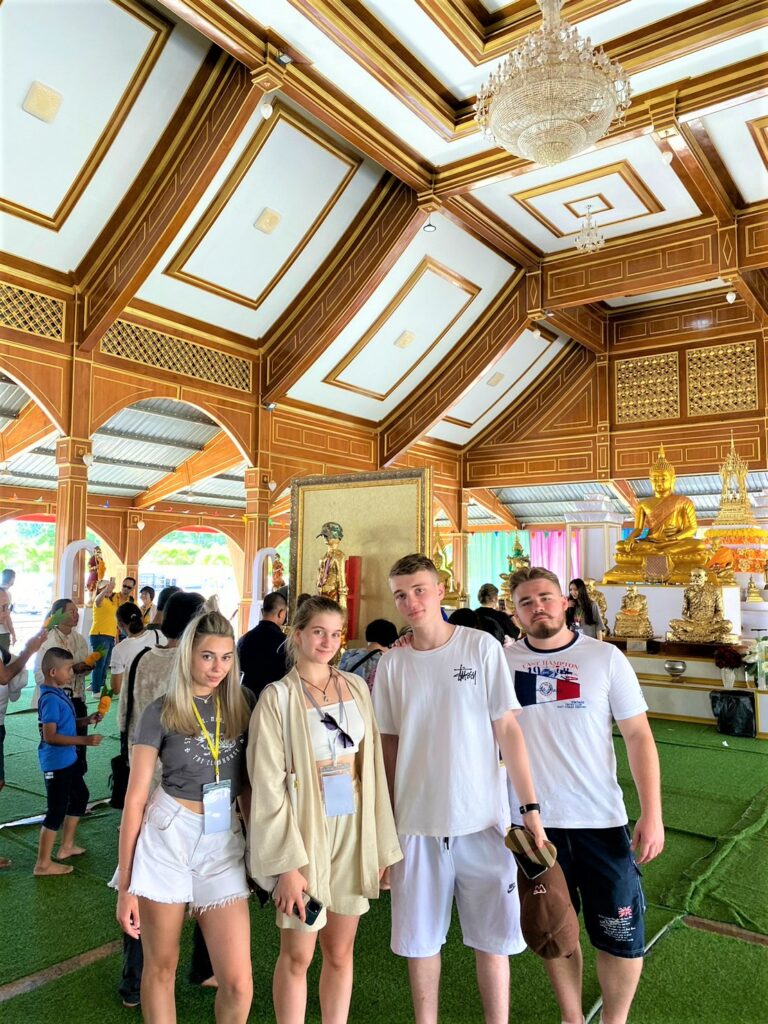 The Center for International Affairs organized a one-day Cultural program called 'Happy Learn & Life Balance @ WU ' for exchange students ❤❤