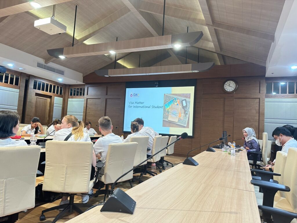 Walailak University International College (WUIC) holds students orientation 1/20232