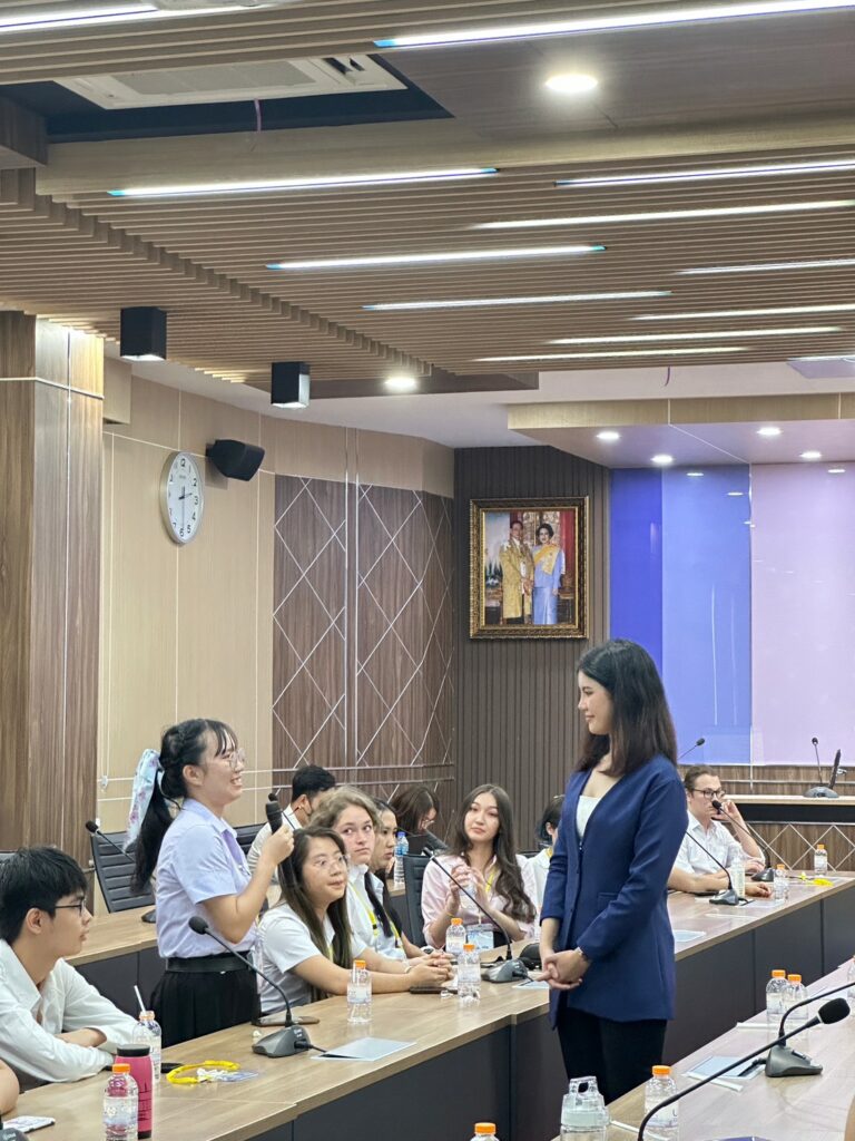 "Empowering Excellence: WUIC's Annual Orientation with Miss Nittakarn Aksornwan, the 1st Runner Up of Miss Thailand 2020.