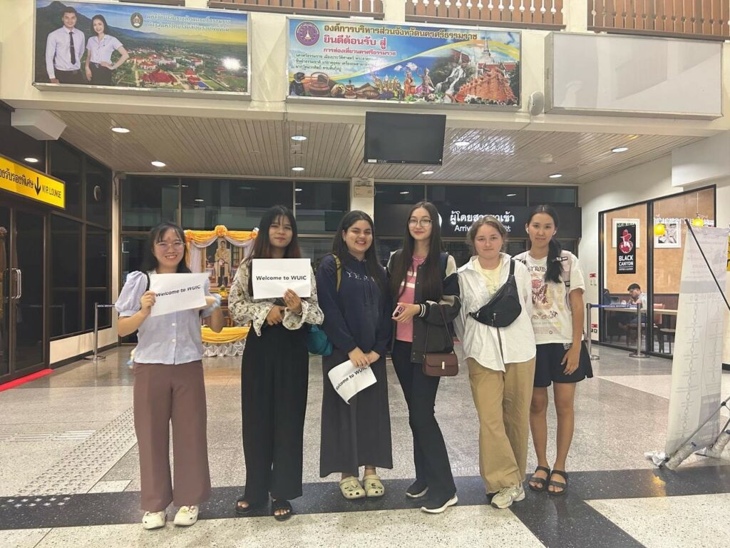 WUIC Exchange Students have arrived 1-2023