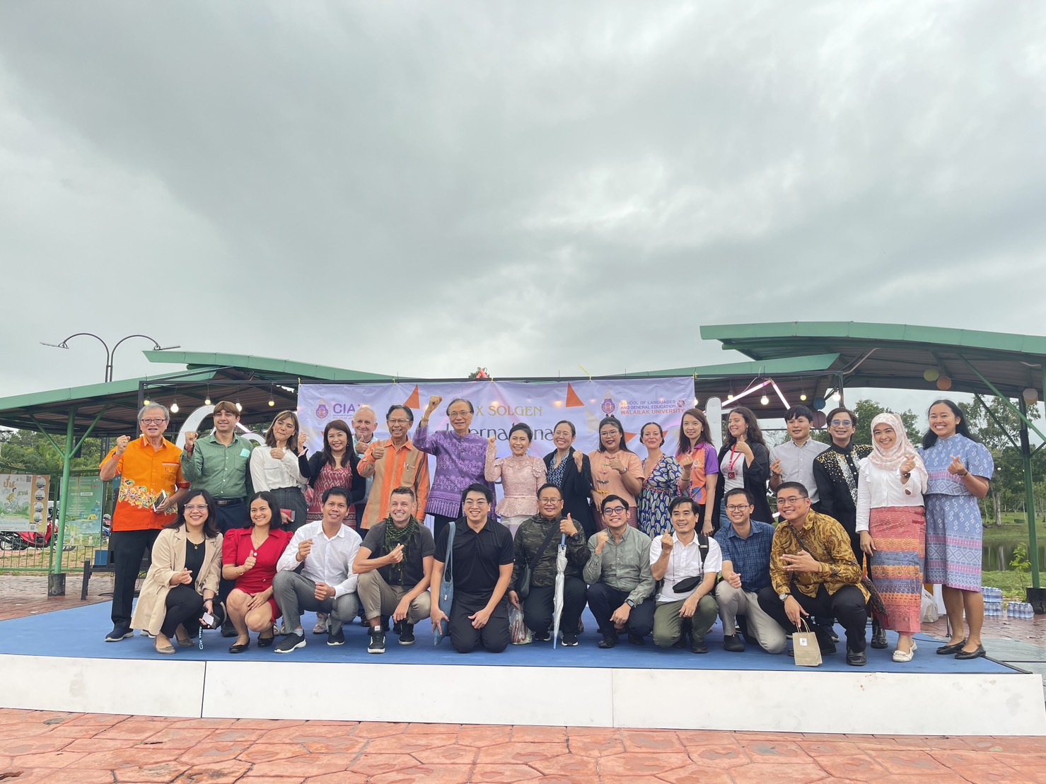 On Thursday 25 January 2024, WUIC Students joined International Food Festival at Bota market.