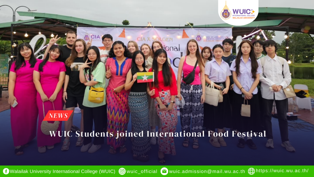 WUIC Students joined International Food Festival