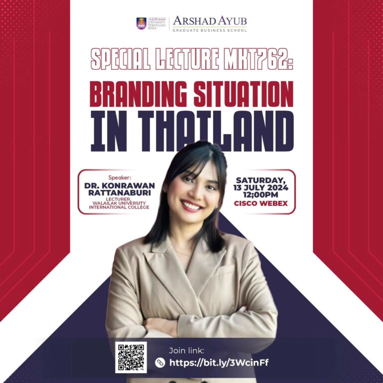 Dr. Konrawan Rattanaburi Completes Successful 9-Day Assignment as Visiting Professor at UiTM Malaysia, Strengthening International Academic Collaboration