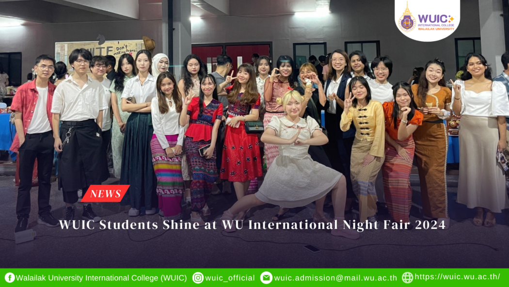 WUIC Students Shine at WU International Night Fair 2024