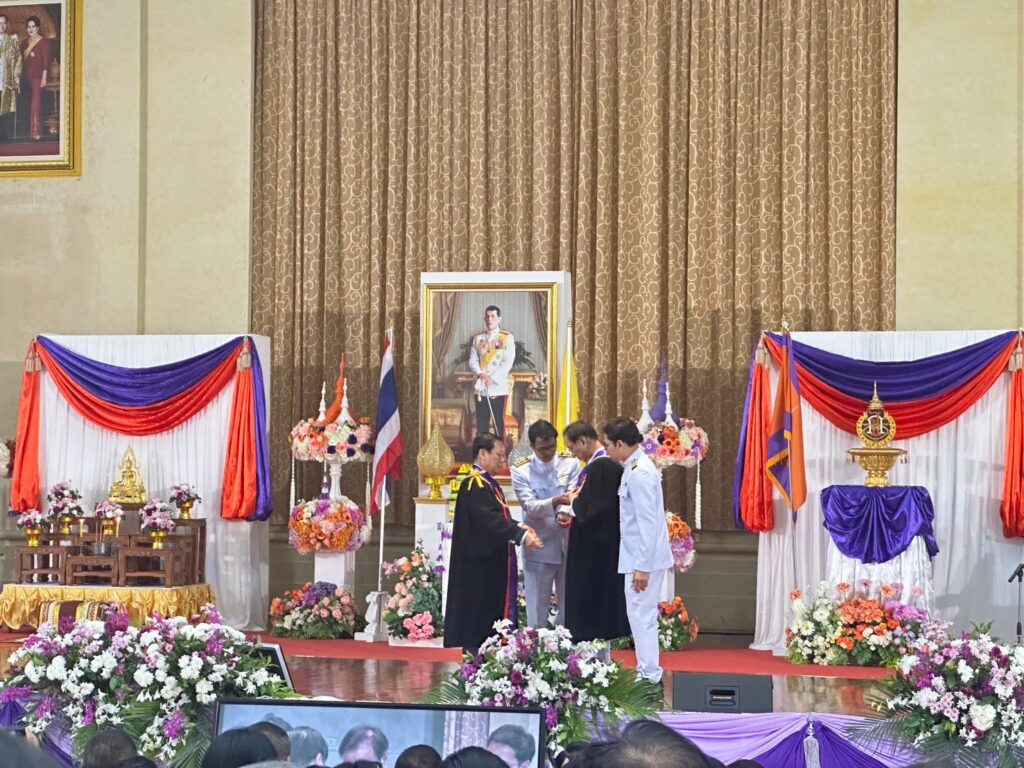 WUIC Staff Attends Royal Command Ceremony Appointing Prof. Dr. Sombat Thamrongthanyawong as President of Walailak University