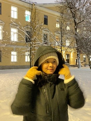 Ms. Wiphawan Songsang, a second-year international student at Walailak University International College (WUIC) from Thailand.