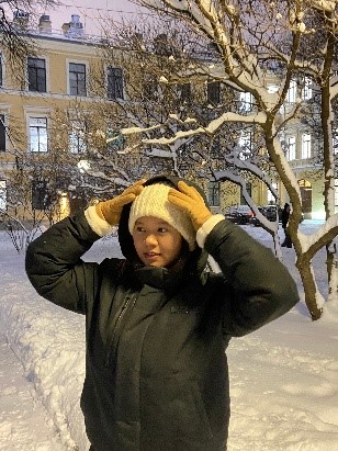 Ms. Wiphawan Songsang, a second-year international student at Walailak University International College (WUIC) from Thailand.