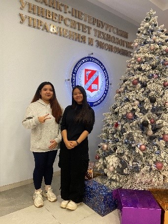 Ms. Wiphawan Songsang, a second-year international student at Walailak University International College (WUIC) from Thailand.