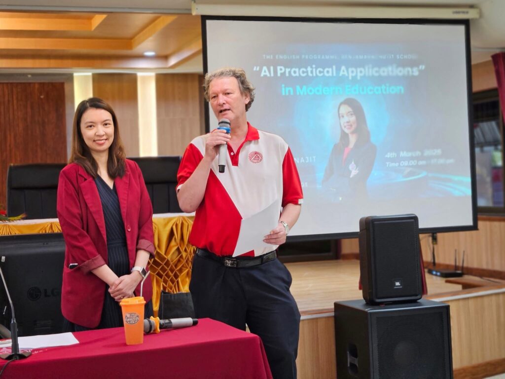 Dr. Suchita Manajit Conducts Special Training on AI Practical Applications in Modern Education at Benjamarachutit School