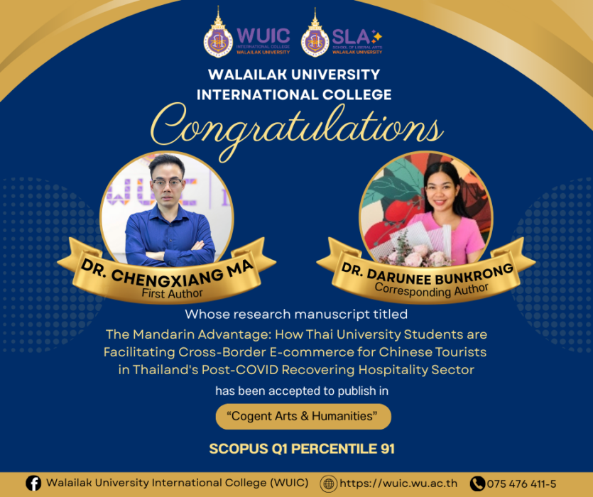 Congratulations to Dr. Chengxiang Ma and Dr. Darunee Bunkrong!