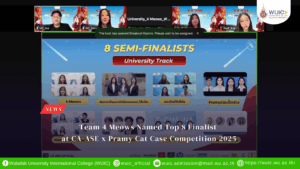 Team 4 Meows Named Top 8 Finalist at CA-ASE x Pramy Cat Case Competition 2025