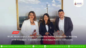 WUIC Showcases Campus Excellence During Productive Meeting with Erasmus+ Coordinator from Singidunum University