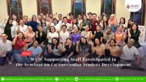 WUIC Supporting Staff Participated in the Seminar on Co-curricular Student Development