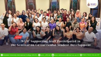 WUIC Supporting Staff Participated in the Seminar on Co-curricular Student Development