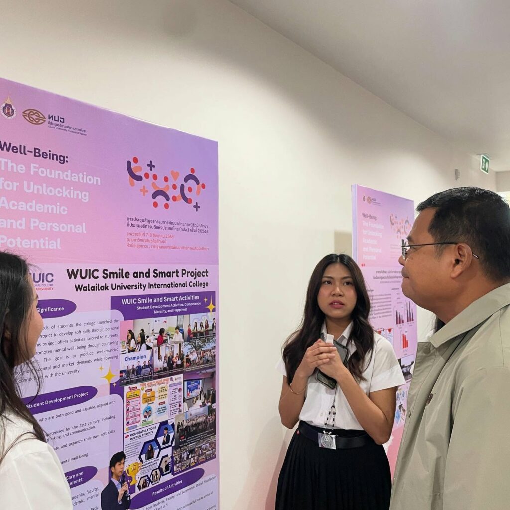 WUIC Participates in the 2nd 2025 Meeting of the Council of University Presidents of Thailand’s Committee on Student Potential Development