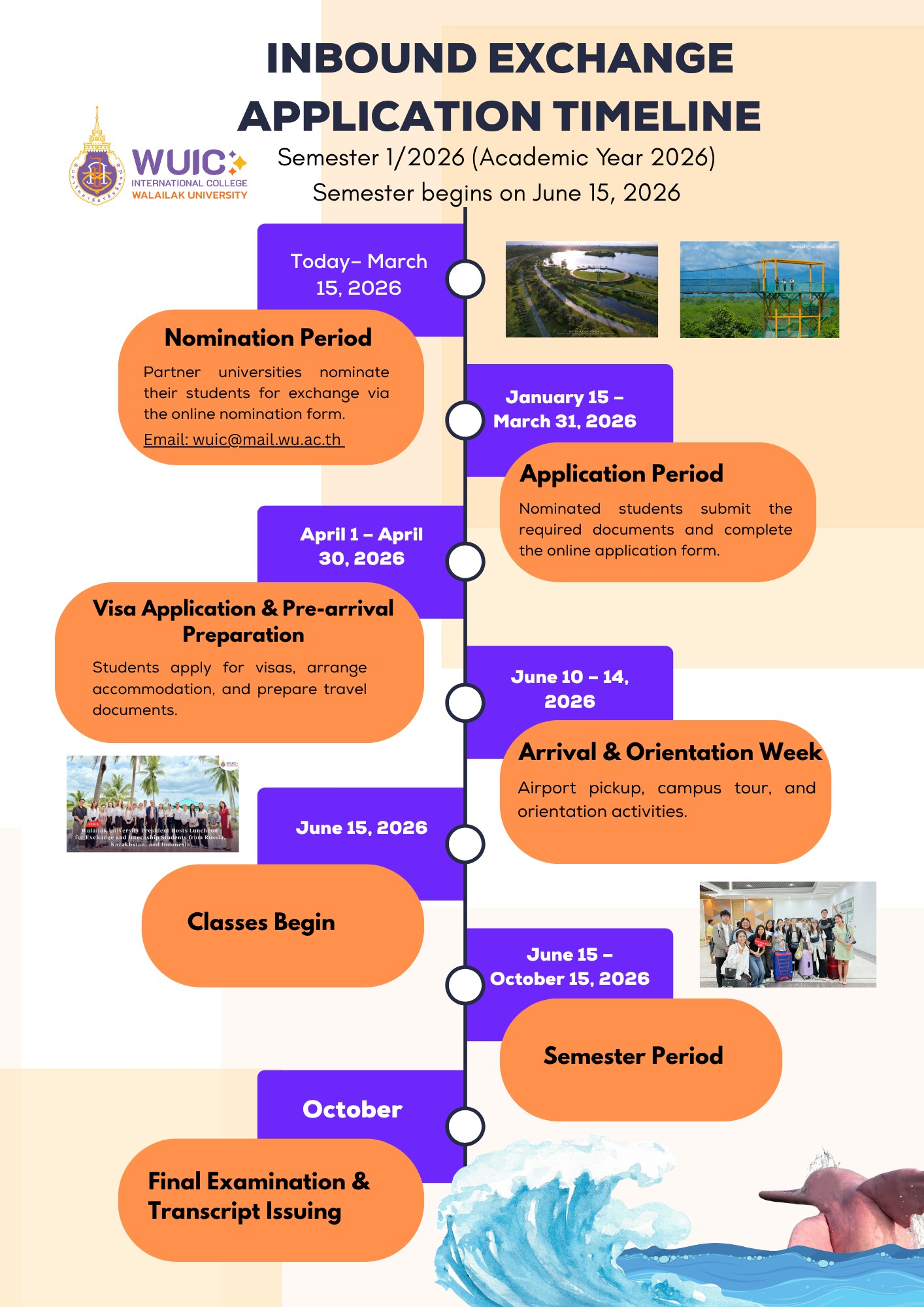 Application Timeline