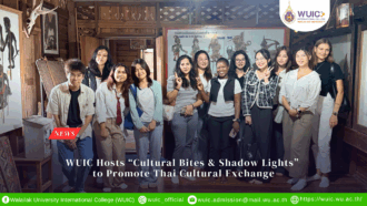 WUIC Hosts “Cultural Bites & Shadow Lights” to Promote Thai Cultural Exchange