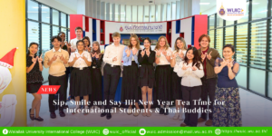 Sip, Smile and Say Hi! New Year Tea Time for International Students & Thai Buddies